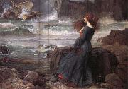 John William Waterhouse Miranda-The Tempest oil